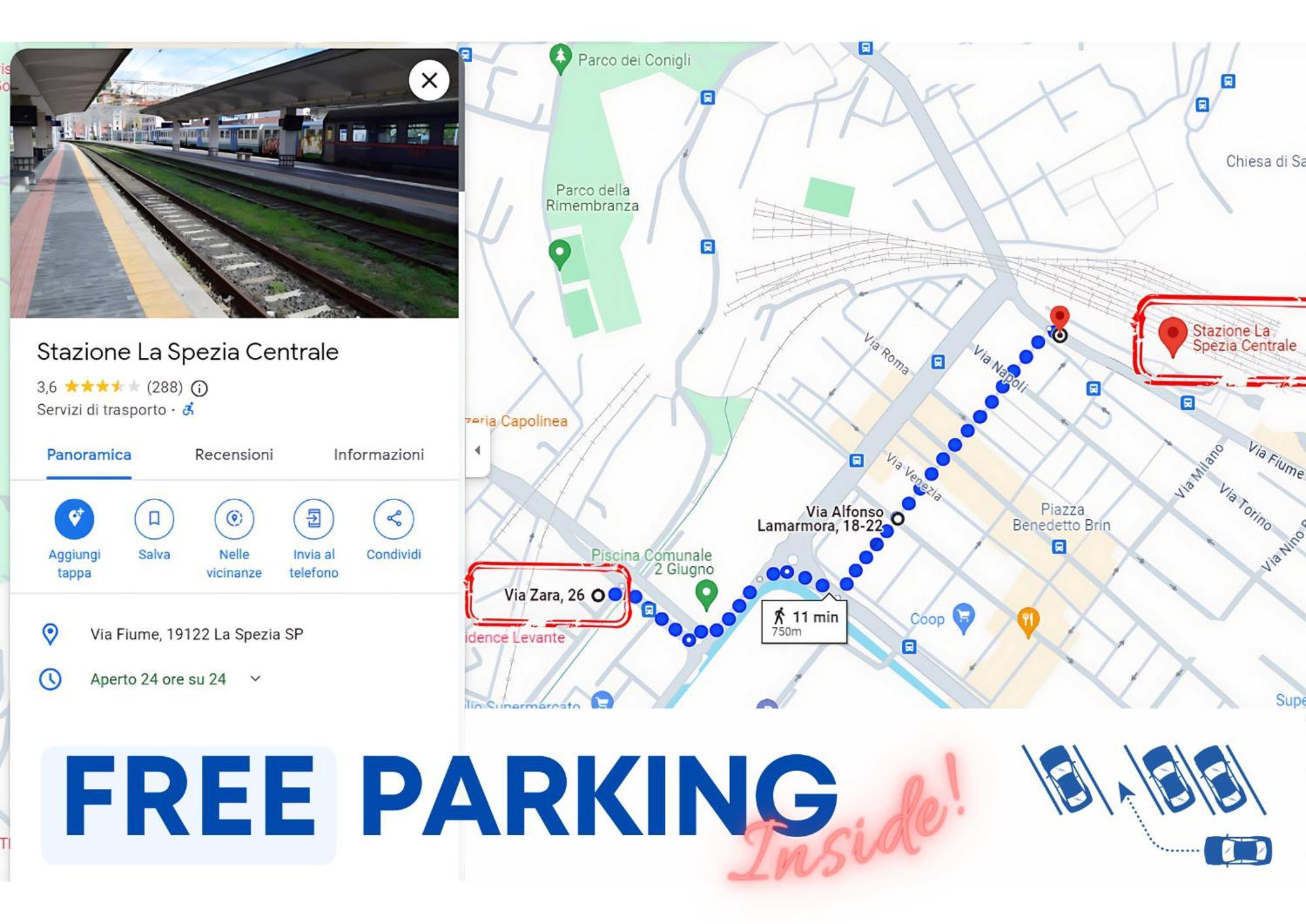 Lombardo'S Family - Free Private Parking 700M From The Station! La Spezia Exterior foto